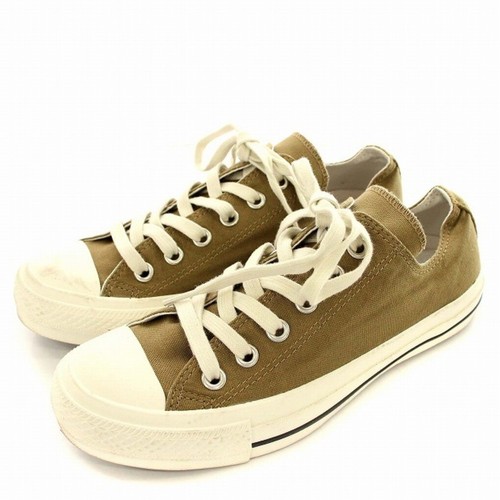 CONVERSE MHL. 1CL482 SNEAKERS ALL STAR TELA COLLAB 24 CM BEIGE G US5 MAX usate a
