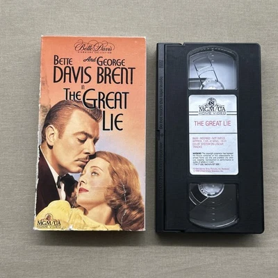 The Great Lie (VHS 1941) Drama Bette Davis George Brent Mary Astor + Foto 1 de 4
