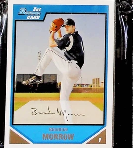 2007 Bowman w Prospects Mariners Team Set 11 Cards Brandon Morrow RC NrMt+ - Picture 1 of 1
