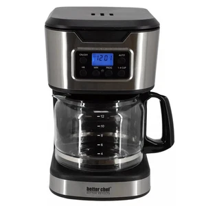 Better Chef 12-Cup Programmable Coffee Maker with Stainless Steel Accents - Picture 1 of 7