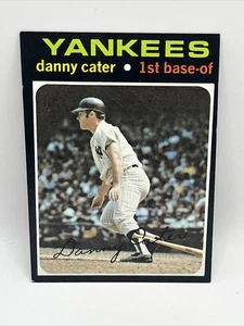1971 Topps #358 Danny Cater VG-EX - Bild 1 von 2