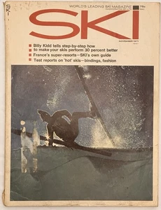 Vtg 1971 SKI magazine November vol 36  no 4 Billy Kidd France’s super resorts - Picture 1 of 2