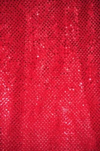 Sequin dot 45 inches width sold by the yard Home Decoration -Red - Picture 1 of 1