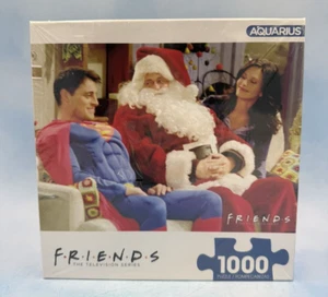 FRIENDS The Television Series 1000 Piece Christmas Puzzle By Aquarius NEW SEALED - Picture 1 of 6