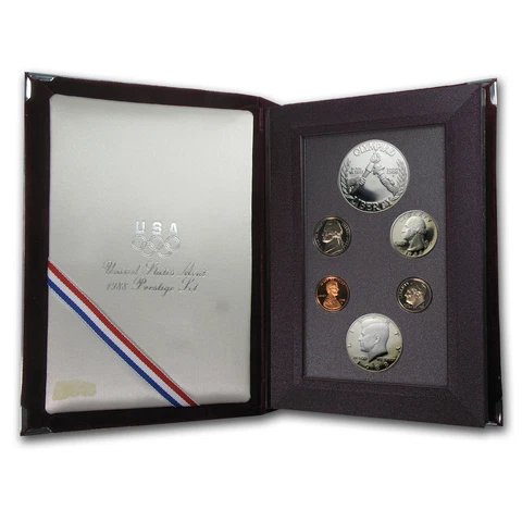 1988 U.S. Mint Prestige Set - SKU #1216 Cover