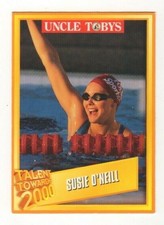 Uncle Tobys Cereal Trade Card #03 Swimming Susie O'Neill