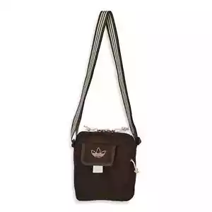 NEW RETRO ADIDAS SUPERSTAR CROSS BODY FESTIVAL BAG brown SPORT BAG brown - Picture 1 of 3
