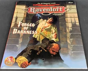 TSR Dungeons & Dragons D&D Ravenloft Forged of Darkness Campaign Sealed book NEW - Picture 1 of 2