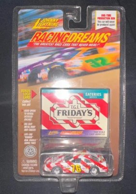 Johnny Lightning Racing Dreams Eateries Series TGI Friday's Die Cast Car Foto 1 de 2
