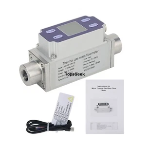 Medidor de flujo de metano de 0-100 L/min MEMS medidor de flujo de masa térmica diseñado salida RS485 - Imagen 1 de 7