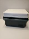 Vintage Coleman 6 Pack Lunch Box Green / White Cooler. Model 5205 
