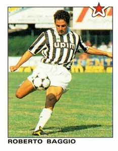 CALCIATORI PANINI 1991-1992 FIGURINA N. 347 ROBERTO BAGGIO (JUVENTUS) ESAURITA - Picture 1 of 2