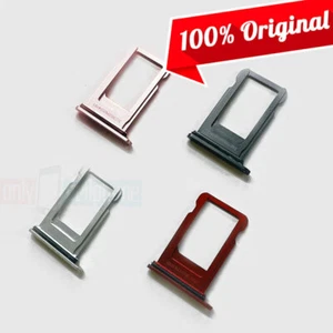 Original Genuine Apple iPhone 8 Plus Gold/Silver/Black/Red SIM Card Tray Holder - Picture 1 of 6