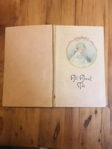 1918 Saalfield Publishing All About Me Baby's Record Book Illst. Josephine Weage - Picture 1 of 7