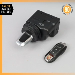 15-18 Porsche Macan S 95B Start Ignition Switch Module w/ Key OEM - Picture 1 of 14