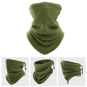 Winter Fleece Neck Warmer Gaiter Ski Tube Scarf - Cold Weather Face Mask Shield - Picture 1 of 22
