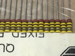 (10 PC)  AB  RCR07G244JS  Resistor Carb Comp 1/4W 240K OHM 5% S-Level  - Picture 1 of 1