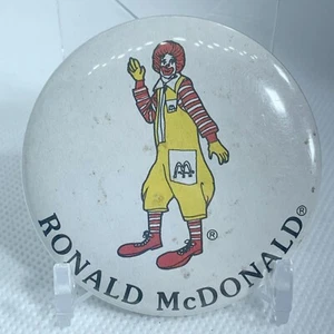 Ronald McDonald Clown 2.25" Vintage McDonald's Pin/Pinback/Button/Badge - Picture 1 of 2