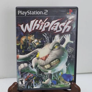 Whiplash (Sony PlayStation 2 PS2, 2003) CIB con Tarjeta Manual PROBADO - Daño Manual - Imagen 1 de 10