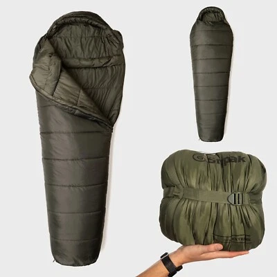 Snugpak Sleeper Extreme WGTE Schlafsack - 7°C Mumie Militär Kadett 4 Jahreszeiten - Bild 1 von 4
