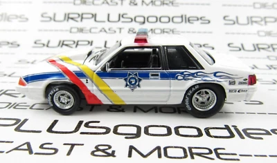 Greenlight LOOSE Arizona Highway Patrol Police 1993 FORD MUSTANG LX SSP Drag Car - Image 1 of 4