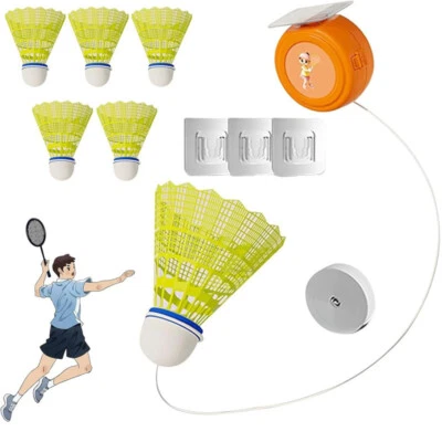 Тренажер для самостоятельного изучения бадминтона тренировка для одного игрока - Изображение 1 из 4