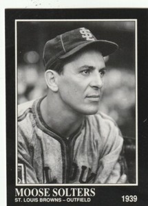 FREE SHIPPING-MINT-1991 The Sporting News Conlon Collection Moose Solters #285