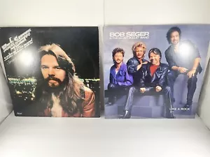 Bob Seger & Silver Bullet Band LOT OF 2 LP Vinyl Stranger in Town & Like A Rock - Picture 1 of 14