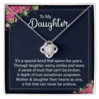 Collier nœud d'amour To My Daughter, A Special Bond | To Daughter