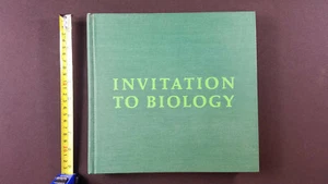 Invitation to Biology by Helena Curtis 1972 Worth 1st Edition Oversized - Picture 1 of 6