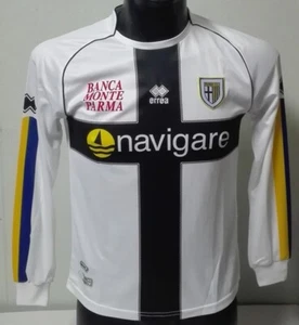 PARMA F.C. MAGLIA 1^ HOME Manica Lunga 2011 2012 Tg. M MEDIUM Originale Erreà - Foto 1 di 1
