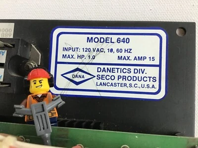 MODEL 640 - DANA SECO - MOTOR CONTROL CIRCUIT BOARD - **USED** - PCM64000000 - Image 1 of 4