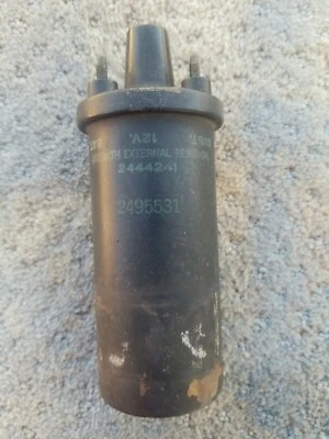 1970 1971 1972 DODGE CHARGER PLYMOUTH CUDA MOPAR 2495531 BOBINA ORIGINAL 231 DATA - Imagem 1 de 4