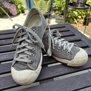Keen Vulcanized Damenschuhe grau Canvas Tweed Turnschuhe Größe 8,5 - Bild 1 von 16