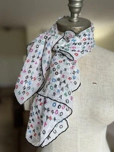 NEW Emanuel Ungaro Scarf 100% Pure Silk Vintage Women NWT 34” Square - Picture 1 of 7