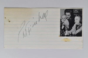 Patricia Neal - - original Autogramm - - ca. 7x15cm - Schriftstück - Picture 1 of 1
