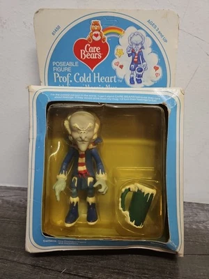 Prof. Cold Heart Frozen Meanie Mug Care Bears Cousins 1980's Figure Poseable - Image 1 of 4