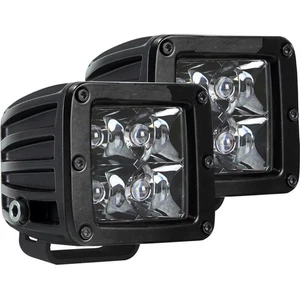 Rigid-Industries Spot Beam Lights | LED | D-Series Midnight Edition | Set of 2 - Picture 1 of 3