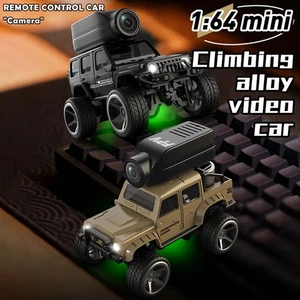 Mini RC 1/64 Racing Car 480P HD Camera 2.4G APP Control On-Road Cars - Picture 1 of 26