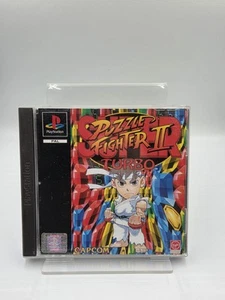 PS1 Playstation 1 Super Puzzle Fighter II Turbo + EMBALAJE ORIGINAL + Instrucciones Multilingüe - Imagen 1 de 10