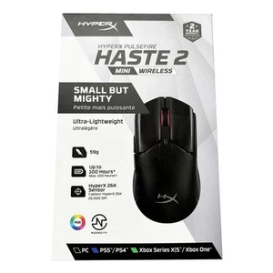 🚀Brand New! HyperX Pulsefire Haste 2 Mini-Wireless Gaming Mouse- Black✅ - Picture 1 of 8
