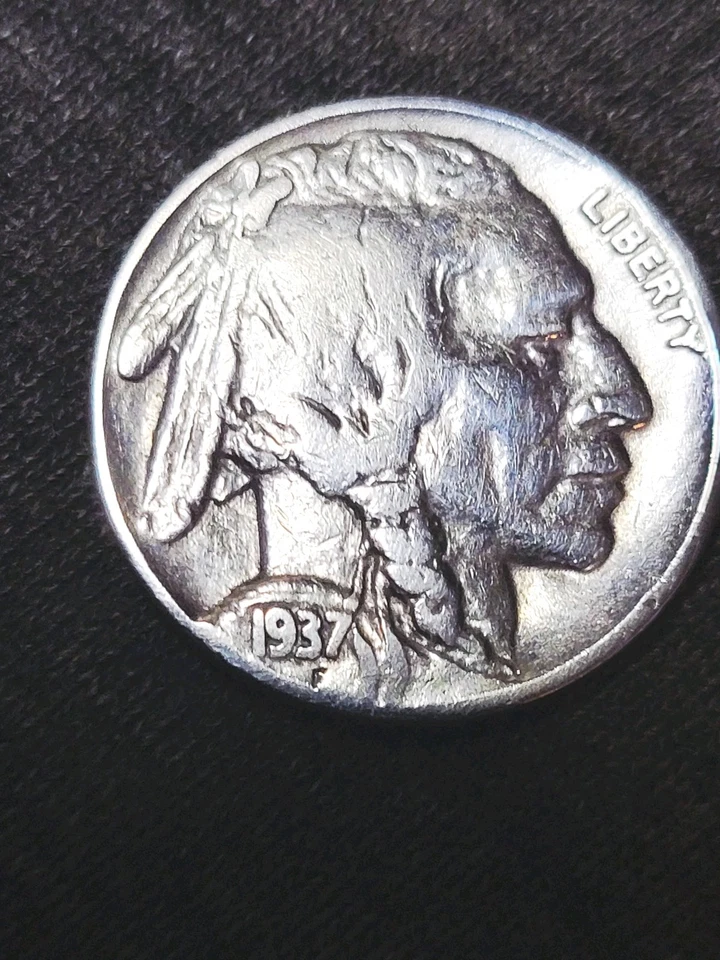 1937 prueba?  níquel búfalo Foto 1 de 2
