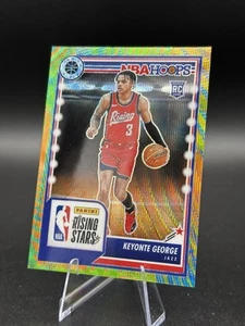 2023-24 Panini Premium Stock Keyonte George Multi Wave Prizm Utah Jazz RC - Bild 1 von 2