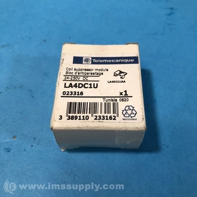 Módulo supresor de bobina Telemecanique LA4DC1U FNOB Foto 1 de 4