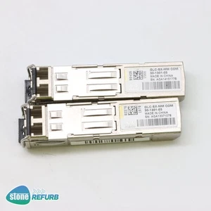 2x Cisco SFP Transceiver GLC-SX-MM 30-1301-03 (CNUIAFJAAB) 1000BASE-SX - Picture 1 of 5