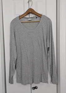 Camisa Cabi Mujer Talla Grande Gris Manga Larga Estilo 3052 - Imagen 1 de 4