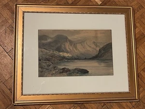 Philip Osment 1861-1947 Landscape possibly Scottish/Welsh ~ A fine Watercolour - Picture 1 of 10