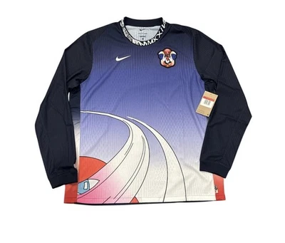 Camiseta Nike SB ADV 2024 Olympics USA Skateboarding LS masculina tamanho pequeno FD6332-451 - Imagem 1 de 4