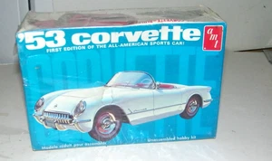 AMT 1/25th Scale 1953 Corvette Model Kit # T310 Factory Sealed "Unopened" - Picture 1 of 4