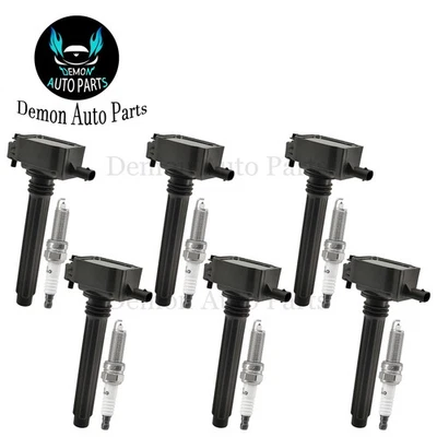 Bobina de encendido y bujía 6 piezas para Chrysler Town & Country 2011-2016 3,6 L V6 Foto 1 de 4